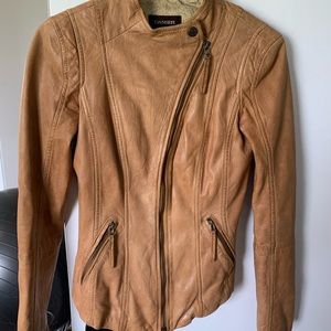 Danier leather bomber jacket